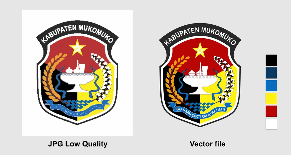 Vektor - Re-draw Logo/Gambar ke Vektor (Resolusi Tajam & Siap Cetak) - 3