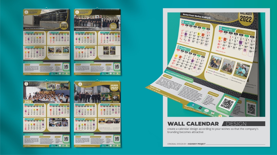 contoh kalender dinding
