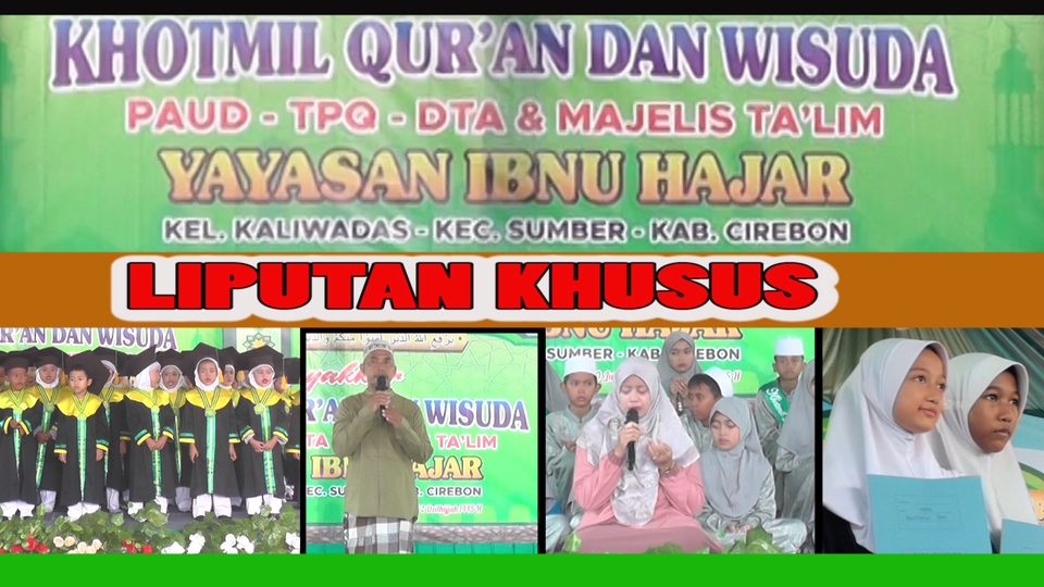 peliputan khusus acara wisuda