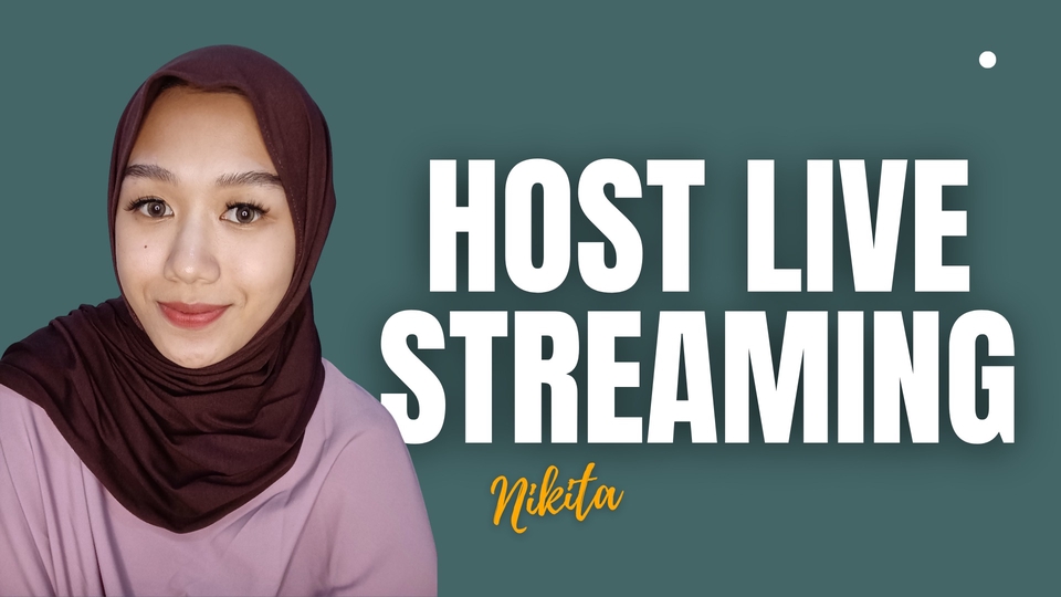 Jasa Freelance Host Live Streaming TikTok & Shopee - Host live streaming