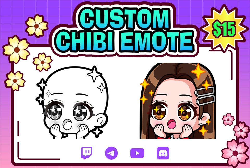 Stiker LINE - Custom Sticker Emote Untuk Twitch,Discord,Youtube, Dll - 2