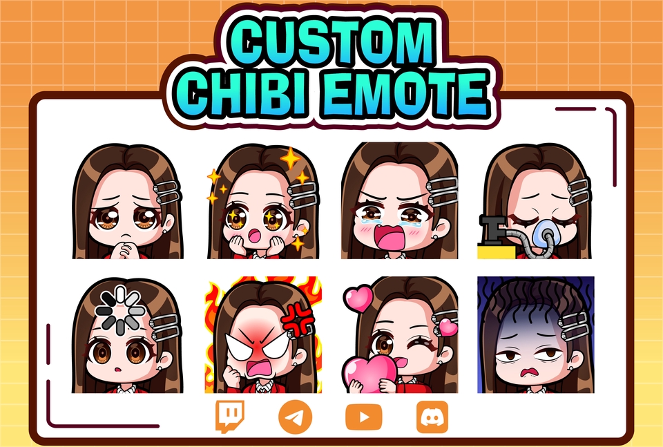 Stiker LINE - Custom Sticker Emote Untuk Twitch,Discord,Youtube, Dll - 3
