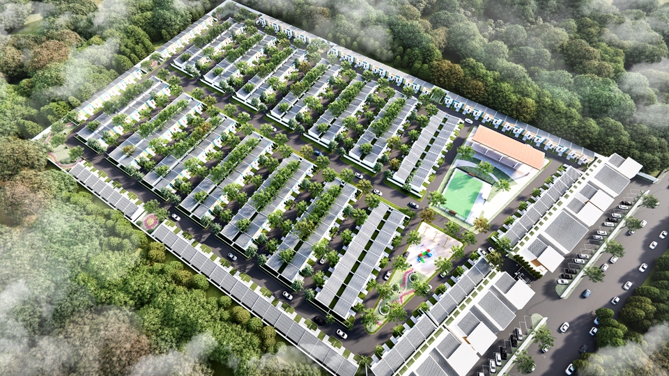 3D & Perspektif - Desain Perumahan Subsidi/Komersil - 2