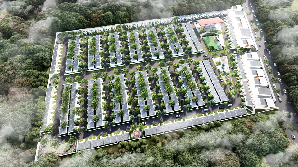 3D & Perspektif - Desain Perumahan Subsidi/Komersil - 3