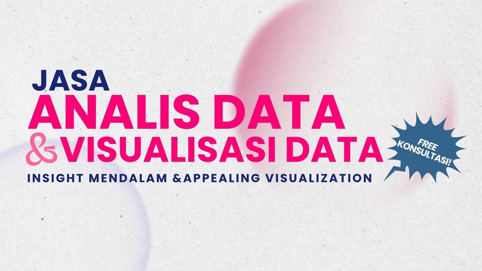 Jasa Analisis Data dan Visualisasi Data