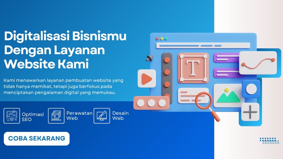Jasa Pembuatan Website Terbaik dan Profesional - Bikin Website Profesional Mulai 300ribu!