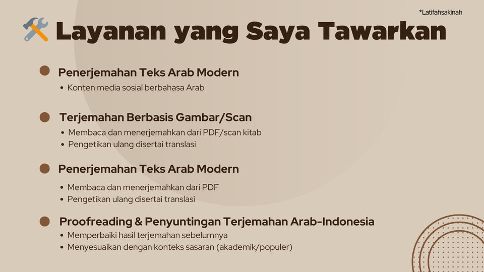 Penerjemahan - Penerjemahan bahasa Arab–Indonesia: Akurat, Cepat & Berpengalaman, 1hari jadi, translete - 4