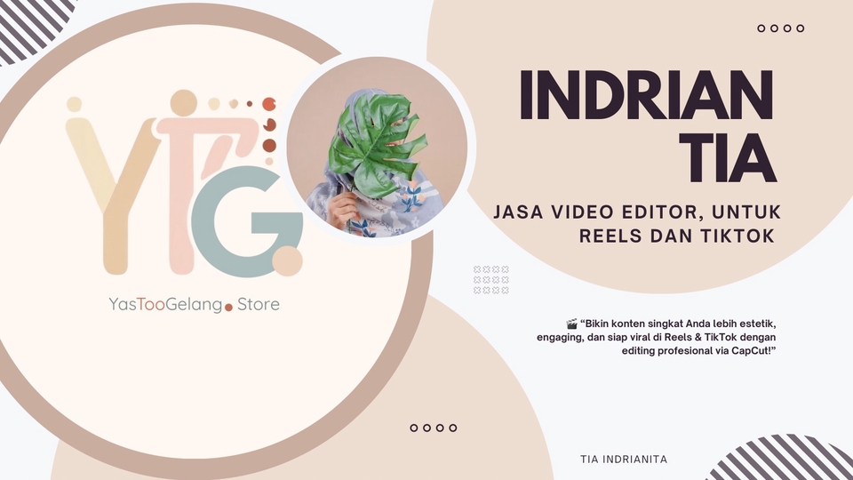 Jasa Editing Video Online Berkualitas & Profesional - Video Editor Reels & TikTok (CapCut)