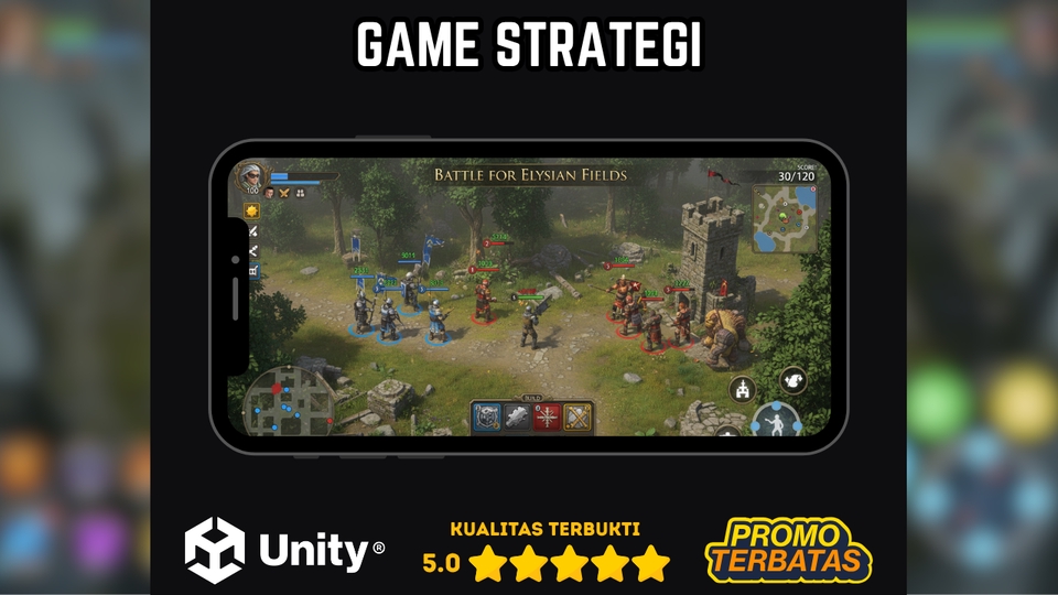 JASA PEMBUATAN GAME MOBILE 2D/3D | MENGGUNAKAN UNITY #5