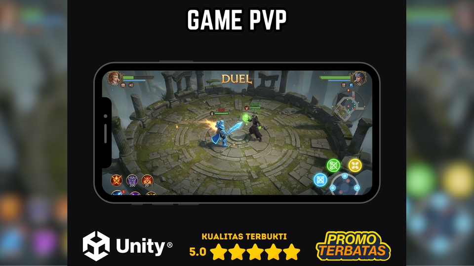 JASA PEMBUATAN GAME MOBILE 2D/3D | MENGGUNAKAN UNITY #2