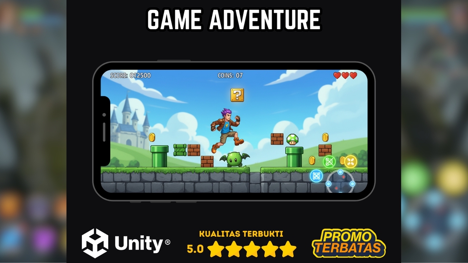 JASA PEMBUATAN GAME MOBILE 2D/3D | MENGGUNAKAN UNITY #3