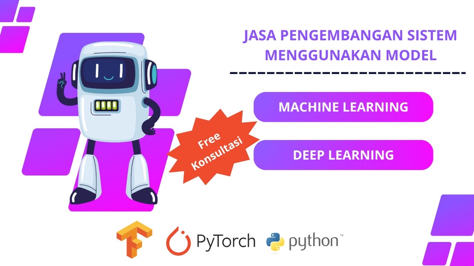 Jasa Konsultan Machine Learning Terbaik - Jasa Pengembangan Sistem Menggunakan Model Machine Learning/Deep Learning