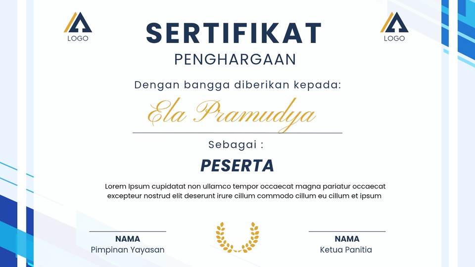 Bulk certificates from one design, fast delivery, perfect for events or webinars.