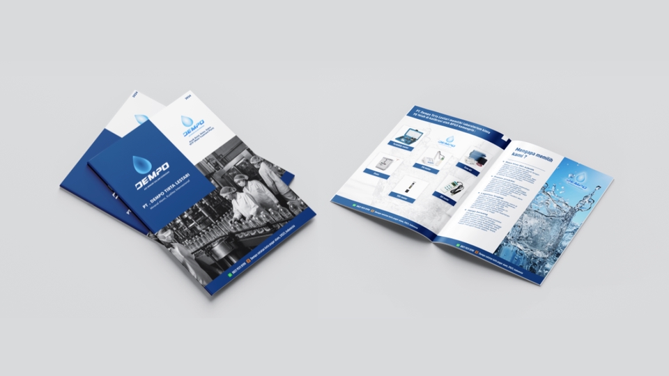 Desain Corporate Identity - Desain Company Profile Profesional untuk perusahaan, bisnis, umkm, dll - 3