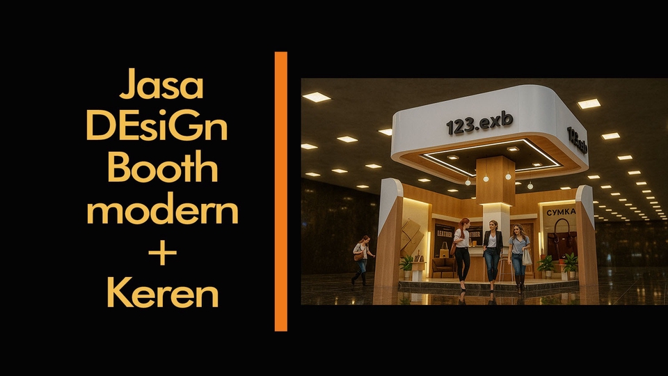 Jasa Desain Booth dan Kios - Jasa Design Booth, Stand Pameran Untuk Promo Usaha