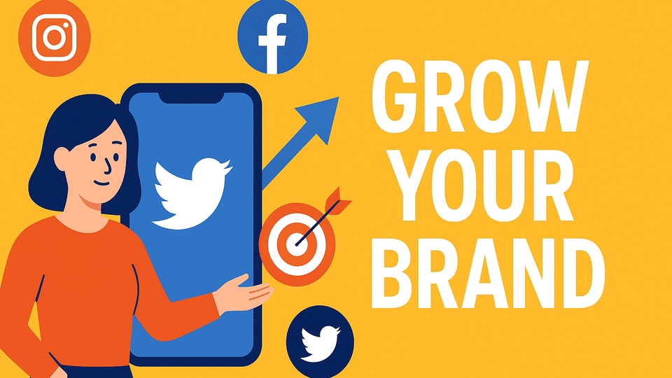 Cover modern bertema digital marketing, cocok untuk branding & promosi bisnismu.