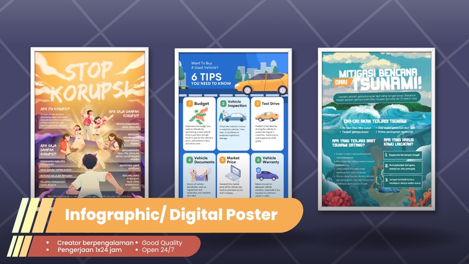 Desain Poster Profesional & Estetik – Sosial Media / Produk / Event / Proposal 