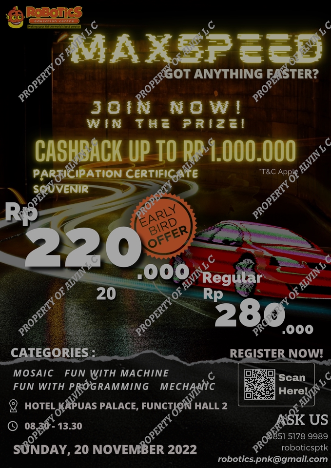 Contoh desain poster