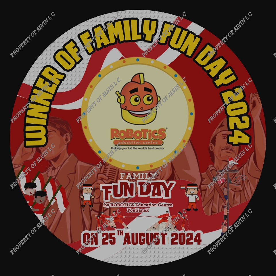 Contoh desain medal