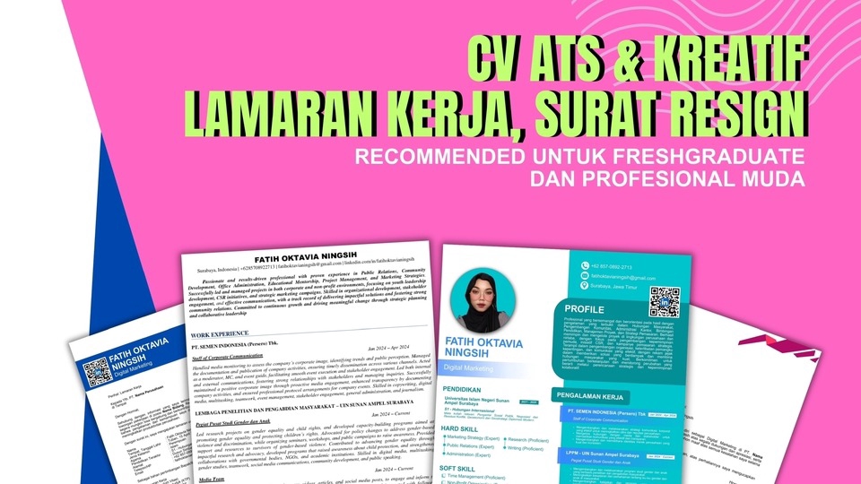 Recommended untuk Freshgraduate dan Profesional Muda