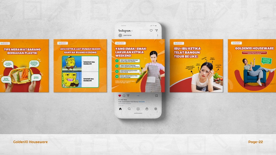 Banner Online - Desain Feeds Instagram (Instagram Marketing) Khusus untuk Akun Jualan - 13