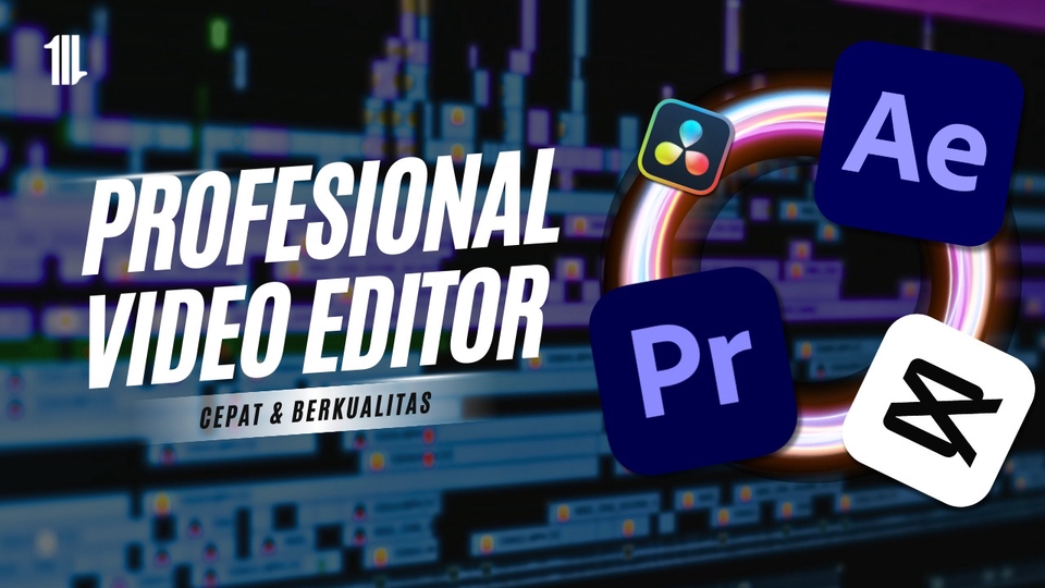 Jasa Editing Video Online Berkualitas & Profesional - Video Editing Profesional (Wedding, Iklan, Konten, Vlog, DLL) - CEPAT, BERKUALITAS, REVISI NO BATAS!
