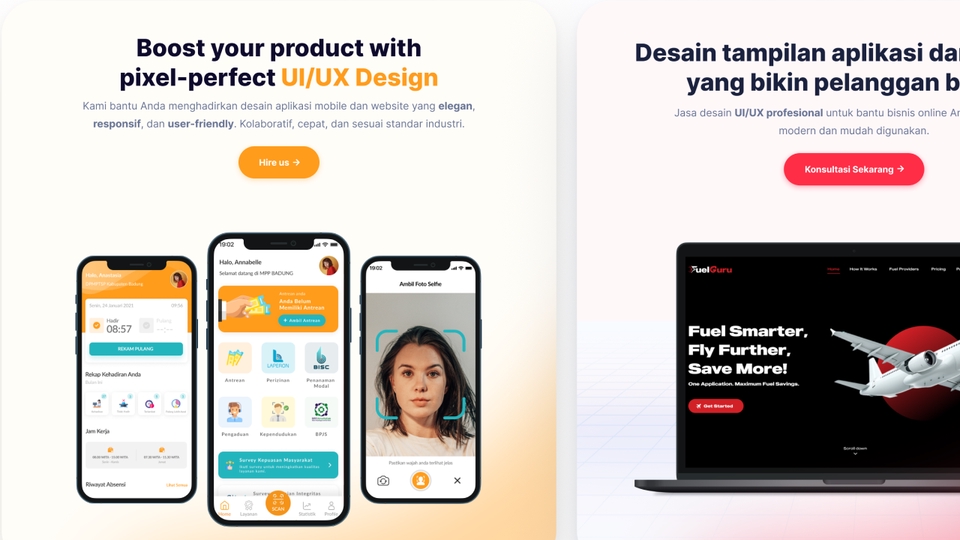 UI & UX Design - High Quality UI/UX Design for Website, Mobile App, Dashboard, Landing Page - 3