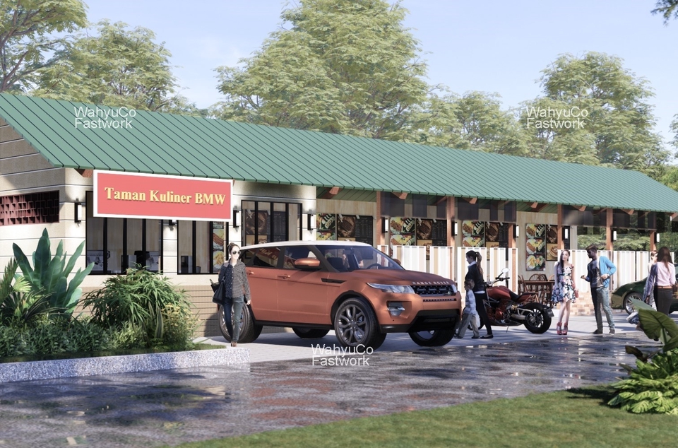 3D & Perspektif - JASA DESAIN 3D EKSTERIOR (3 DESAIN 1 HARGA) - 13