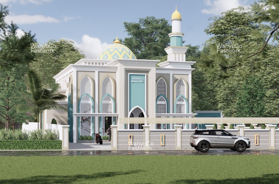 3D & Perspektif - JASA DESAIN 3D EKSTERIOR (3 DESAIN 1 HARGA) - 15