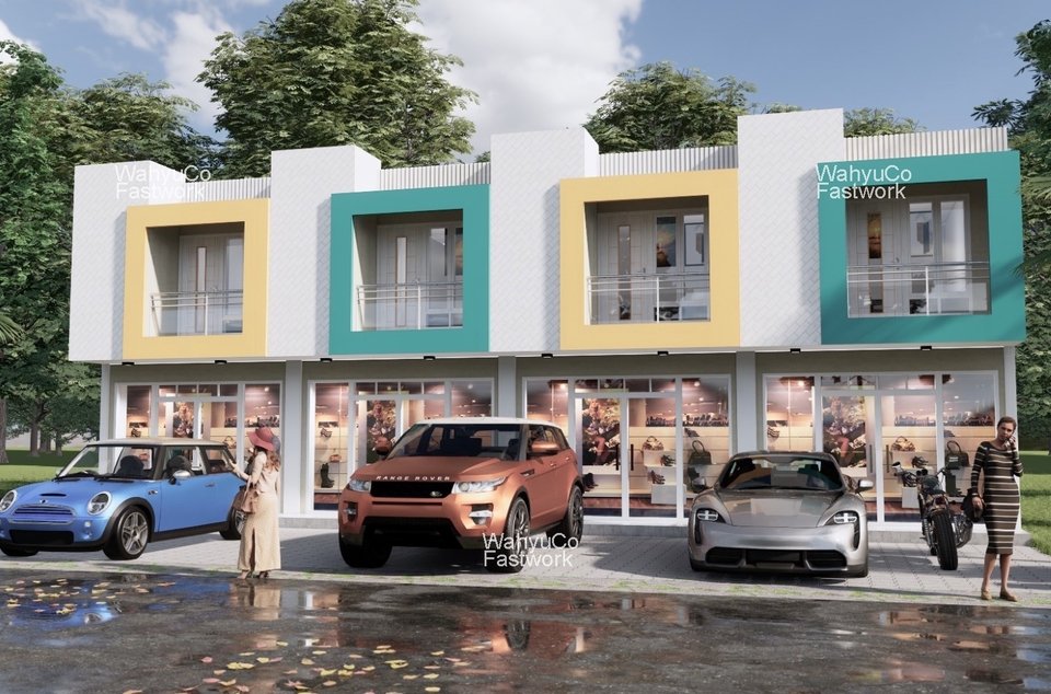 3D & Perspektif - JASA DESAIN 3D EKSTERIOR (3 DESAIN 1 HARGA) - 11