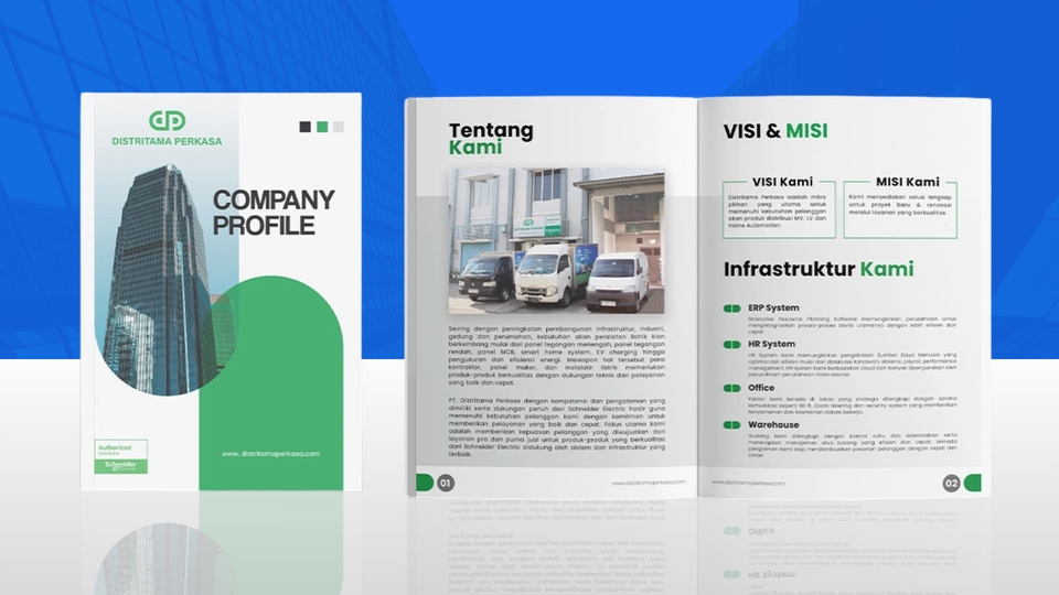 Portfolio & Resume - DESAIN COMPANY PROFILE UNTUK SEMUA JENIS PERUSAHAAN - 5