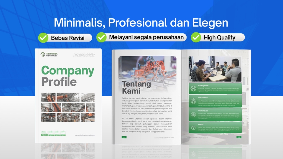 Portfolio & Resume - DESAIN COMPANY PROFILE UNTUK SEMUA JENIS PERUSAHAAN - 4