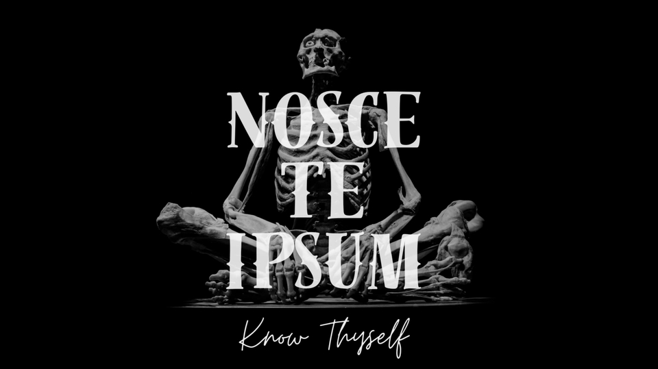 "Nosce Te Ipsum" berarti "Kenali Dirimu Sendiri" dan menjadi filosofi yang relevan hingga saat ini.