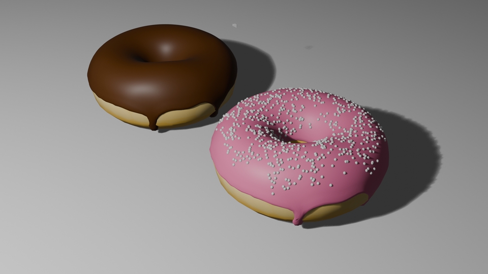 3D Model - 3D Modelling Makanan - 2
