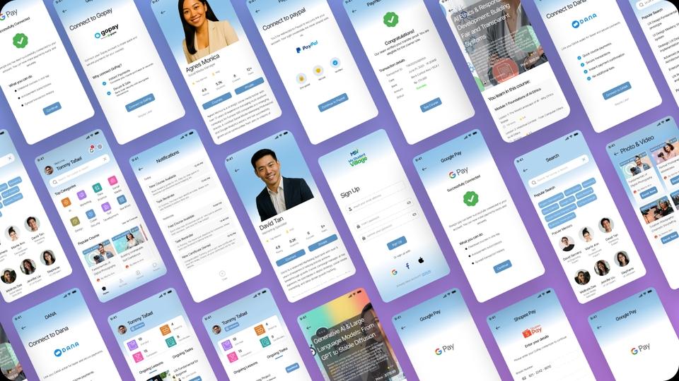 UI & UX Design - Desain UI Mobile App MVP untuk Startup & Pebisnis Pemula – Clean & Siap Pakai - 4