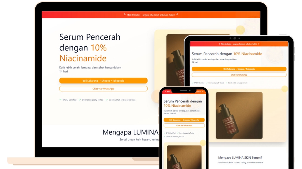 null - Landing Page UMKM Profesional | WordPress Elementor + Hosting & Domain Gratis