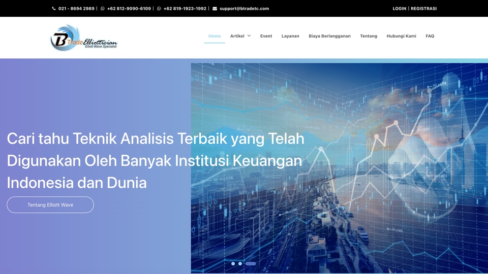 B-Trade Elliottician adalah platform edukasi dan sinyal trading