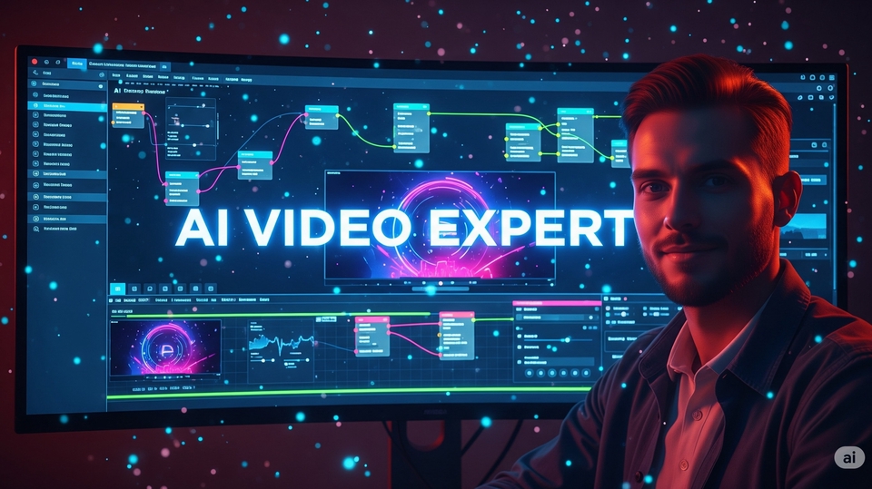 spesialis video AI untuk konten kreatif, profesional dan responsif