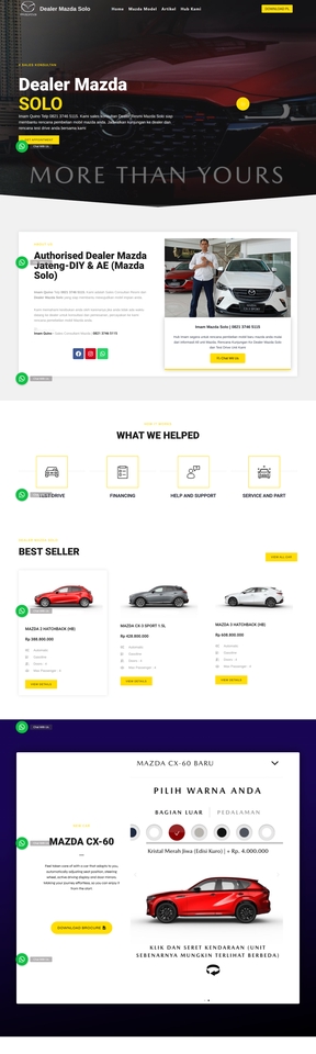 Web Development - Jasa pembuatan website untuk company profile, website sales, website travel, website perumahan, dll - 10