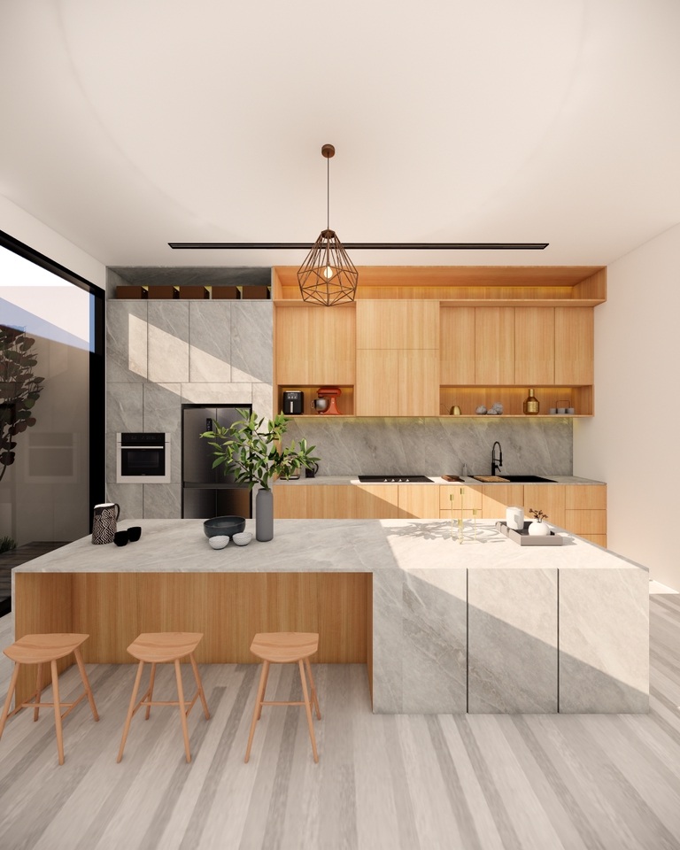 Desain Furniture - Jasa Desain Interior 3D Furniture Rumah / Komersil / Kantor Murah - 6