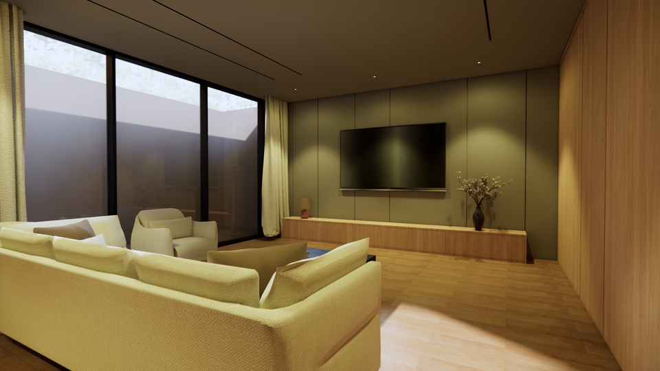 Desain Furniture - Jasa Desain Interior 3D Furniture Rumah / Komersil / Kantor Murah - 11