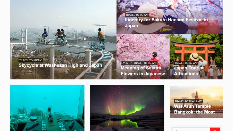 website wordpress blog/news