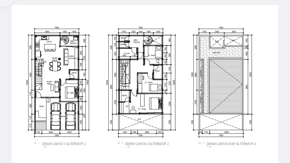 Jasa Gambar AutoCAD & Drafter Arsitektur Interior - Jasa gambar kerja