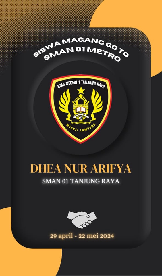 Banner Online - design poster, pamflet, ID card, piagam digital - 2