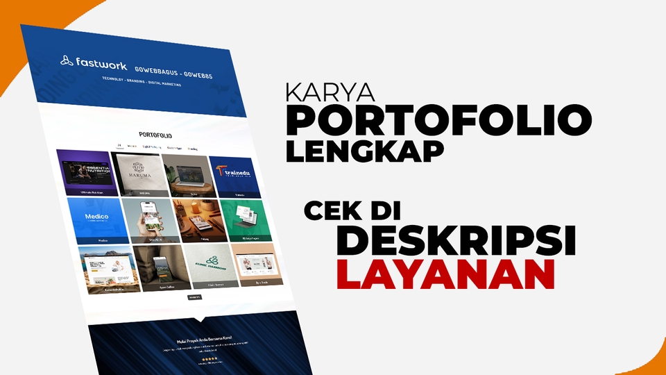 Web Development - Paket Website Profesional (Wordpress) dan Set Digital Marketing - 2