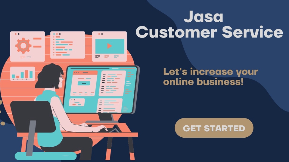 Jasa Admin Website, Media Sosial & Toko Online - Jasa Customer Service (WA/ Marketplace Online)