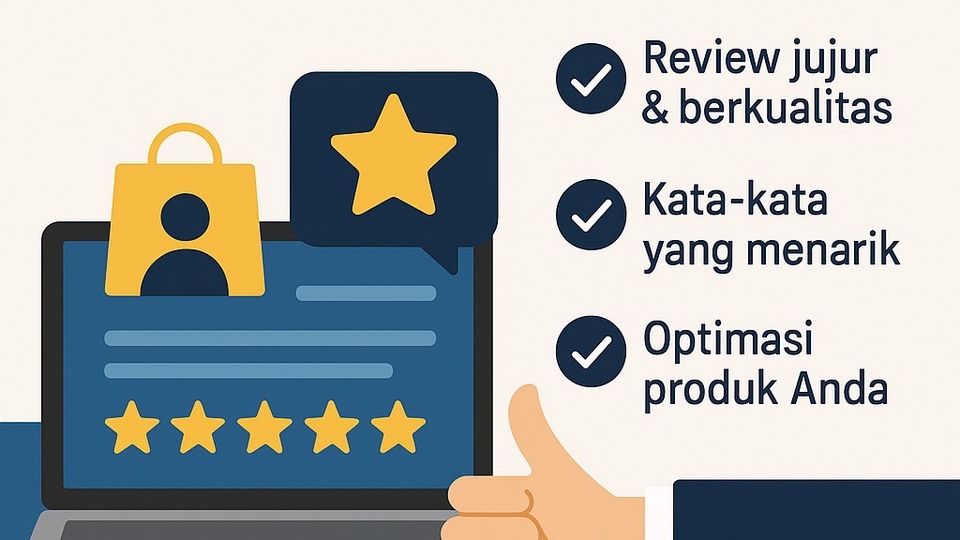 Jasa Content Writer dan Pembuat Artikel Profesional - Jasa review produk marketplace