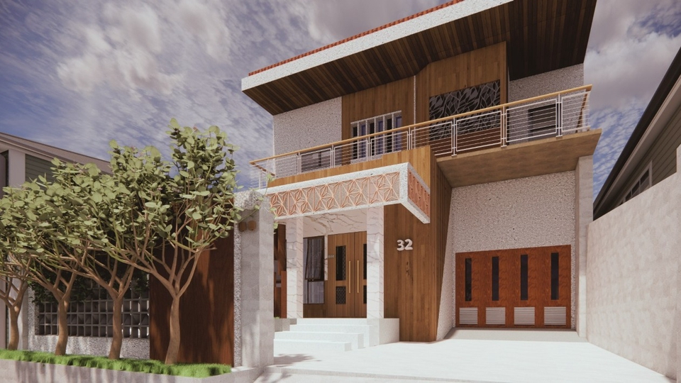 Jasa Desain 3D Rumah dan Produk dengan Visual Realistis - Desain dan Modelling 3D Eksterior dan Interior Arsitektur
