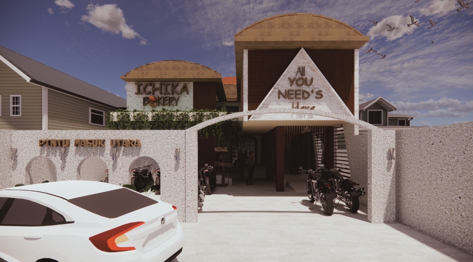 3D Model - Desain dan Modelling 3D Eksterior dan Interior Arsitektur - 8