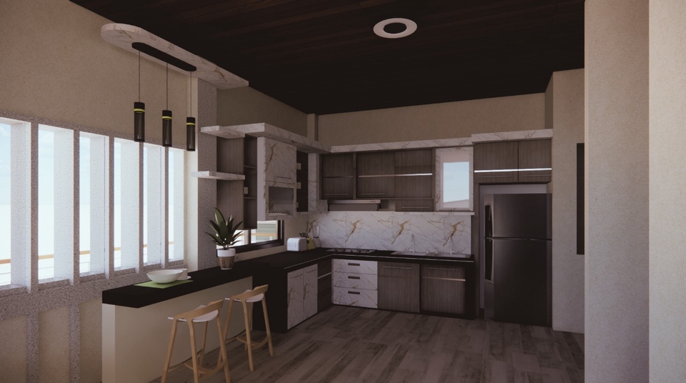 3D Model - Desain dan Modelling 3D Eksterior dan Interior Arsitektur - 4